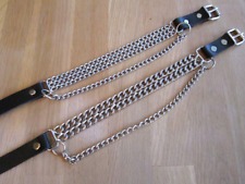 Paar Biker Western Stiefelbänder Bootstraps Stiefelschmuck Stiefelketten