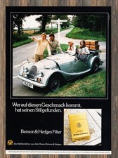 Benson & Hedges - Reklame Werbeanzeige Original-Werbung 1984