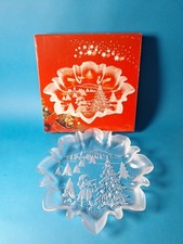 Walther Glas, Weihnachtsteller, Gebäckteller, Glasteller, OVP