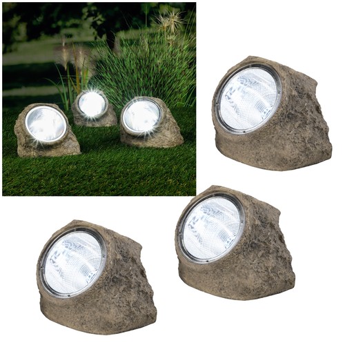 Led solar stein - led, stein-leuchte