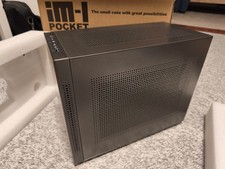 Inter-Tech IM-1 Pocket, Tower-Gehäuse, Micro-ATX, Mini-PC Homeserver NAS