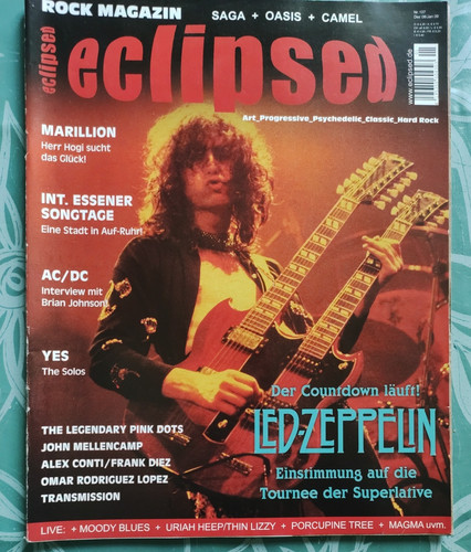 Eclipsed rock magazin 107 - nr.,