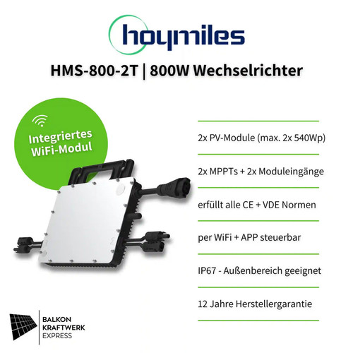 Hoymiles wechselrichter 800 - hoymiles,