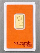Goldbarren Valcambi Suisse 5 g