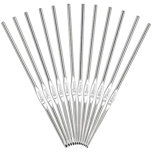 Kleine häkelnadel set - set, 12