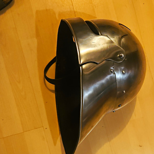 Larp helm stahl - larp, helm,