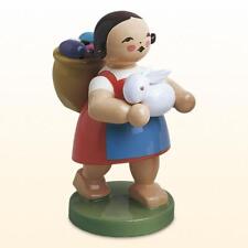 Wendt & Kühn Osterkinder Mädchen mit Eierkorb und Hase, 5240/3 Ostern Fachhandel