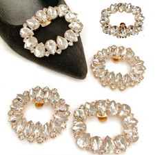 Kristall-Strass-Schuhclip Abnehmbare Schuhschnalle High-Hee *? *?