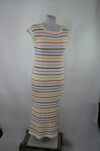 Chanel maxikleid bunt - chanel,