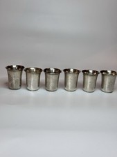 Wodka Becher Silber 800