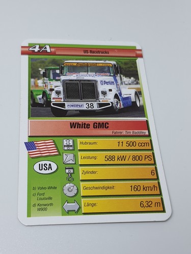 White gmc race trucks - white,