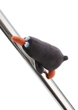 NICI MagNICI Pinguin Jorge Thunder 12cm - grau - Kuscheltier mit Magnet – Plüsch