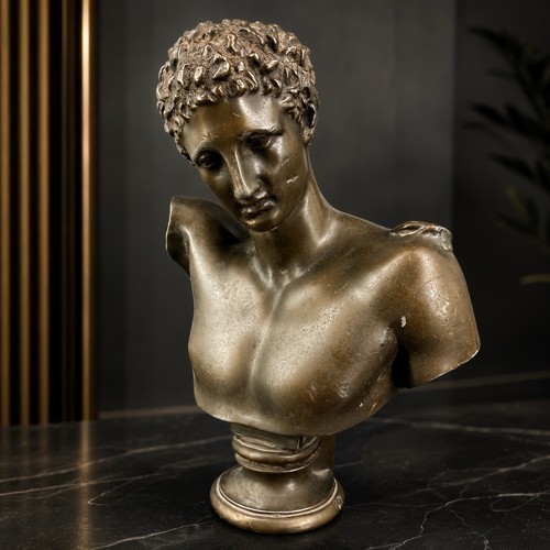 Antike büste des hermes - büste,