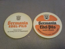 Bierdeckel  ,  Germania Edel - Pils