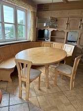 Eckbank mit Tisch von einem Schreinermeister angefertigt 