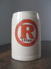 Bierkrug Ritter Bräu Hoffmann & Kessel Dortmund 8/20 Liter