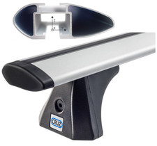 Dachträger Cruz Grundträger ALU Silber Für Mercedes C Limousine W203 2000-2007