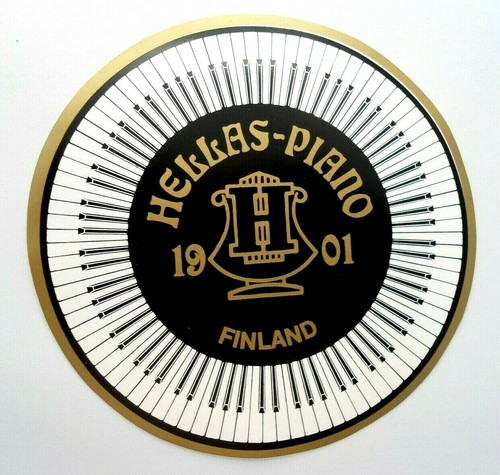 Werbe aufkleber hellas - werbe-aufkleber, piano