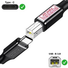USB-C auf USB B 2.0 Scanner