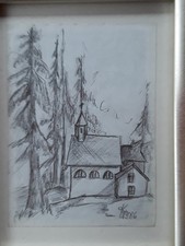 Wunderschönes Bild Bleistiftzeichnung