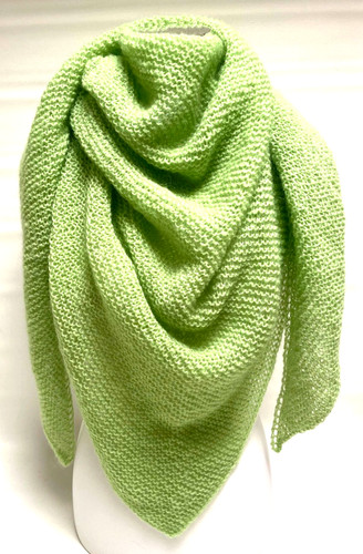 Handgestricktes tuch - handgestricktes,