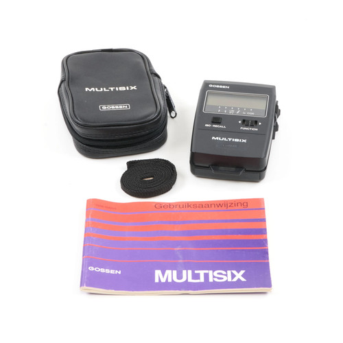 Gossen multisix light meter - multisix,