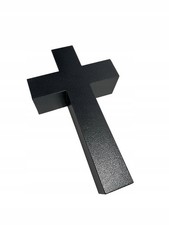 Große Grabkerze Kreuz Deko 50