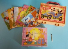 Hermann Eichhorn Disney Bilderbaukasten Würfelpuzzle Vorlagen Puzzle Micky Maus