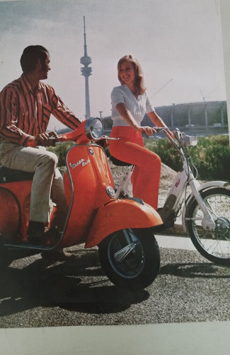 Vespa poster münchen - vespa,