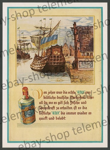 Orig farbreklame 4711 parfüm - orig,
