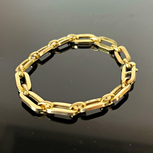 Gold ankerkette armband - gold,