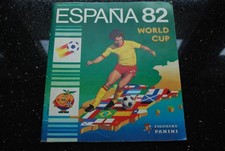 Panini Espana 82 Fussball Sammelalbum unvollständig, Maradona , Platini