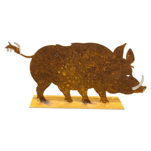 Rost deko wildschwein fredl - rost,
