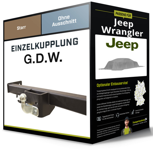 Starre anhängerkupplung für - starre,