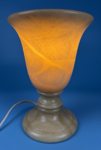 Alabaster tischlampe - alabaster,