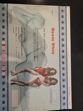 Beate Uhse Aktie Flensburg 1999, mit vollständigem Couponbogen für Sammler