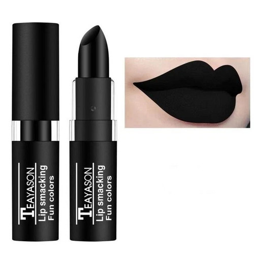 Lippenstift schwarz rot weiß