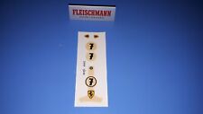 + Decal Ferrari F1 Wasserschieber Fleischmann Auto Rallye  Rennbahn +