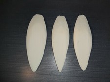3 Sepiaschalen, ca. 10 - 12 cm
