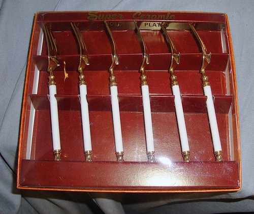 Kuchengabeln orig box - in,