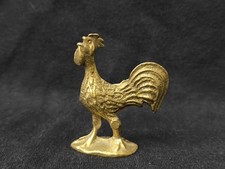 Messing Hahn 5 cm  Glutlöscher Deko  Zierobjekt 