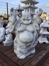 Steinfigur "Buddha" Steinguss