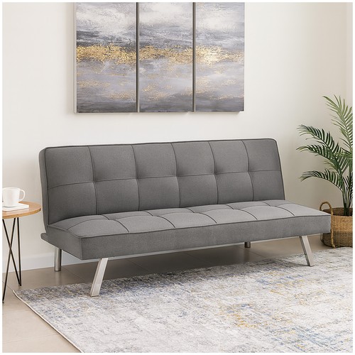 Klappsofa grau milena couch - grau,