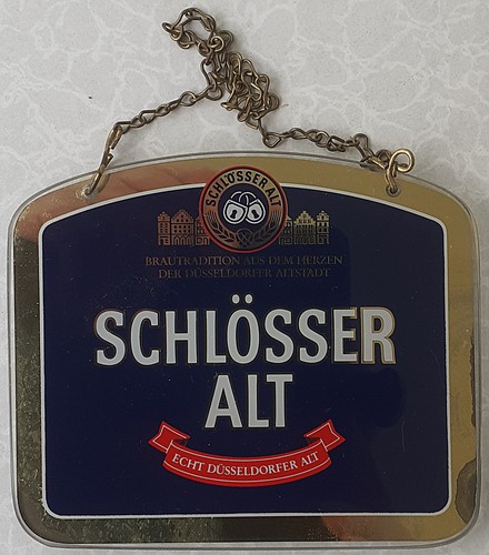 Schlösser alt zapfhahnschild - schlösser,