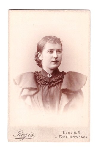 Cdv foto 1900 - foto, hübsche