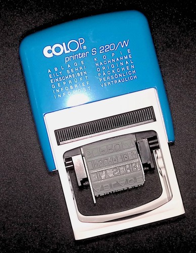 Wortbandstempel colop 220 w - wortbandstempel,