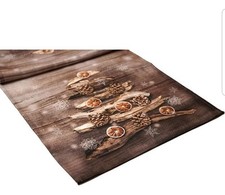 WEIHNACHTEN Tischdecke Tischläufer Mitteldecke Weihnachtsstern GOBELIN Advent