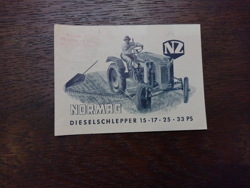 Original normag traktor - original,