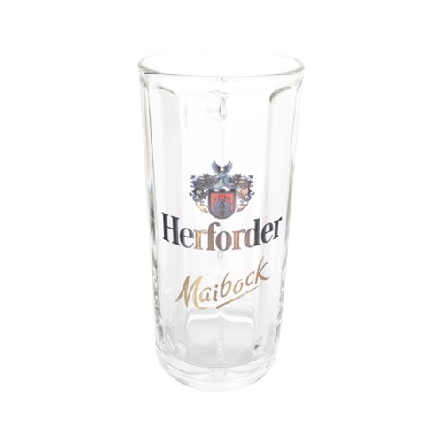 Herforder maibock bier glas - maibock,