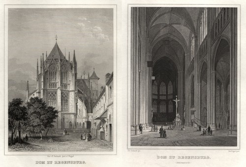 Regensburg dom chor - chor, original